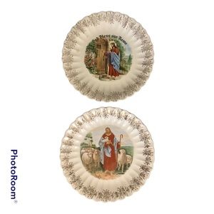 Vintage Collectible Plates, The Good Shephard